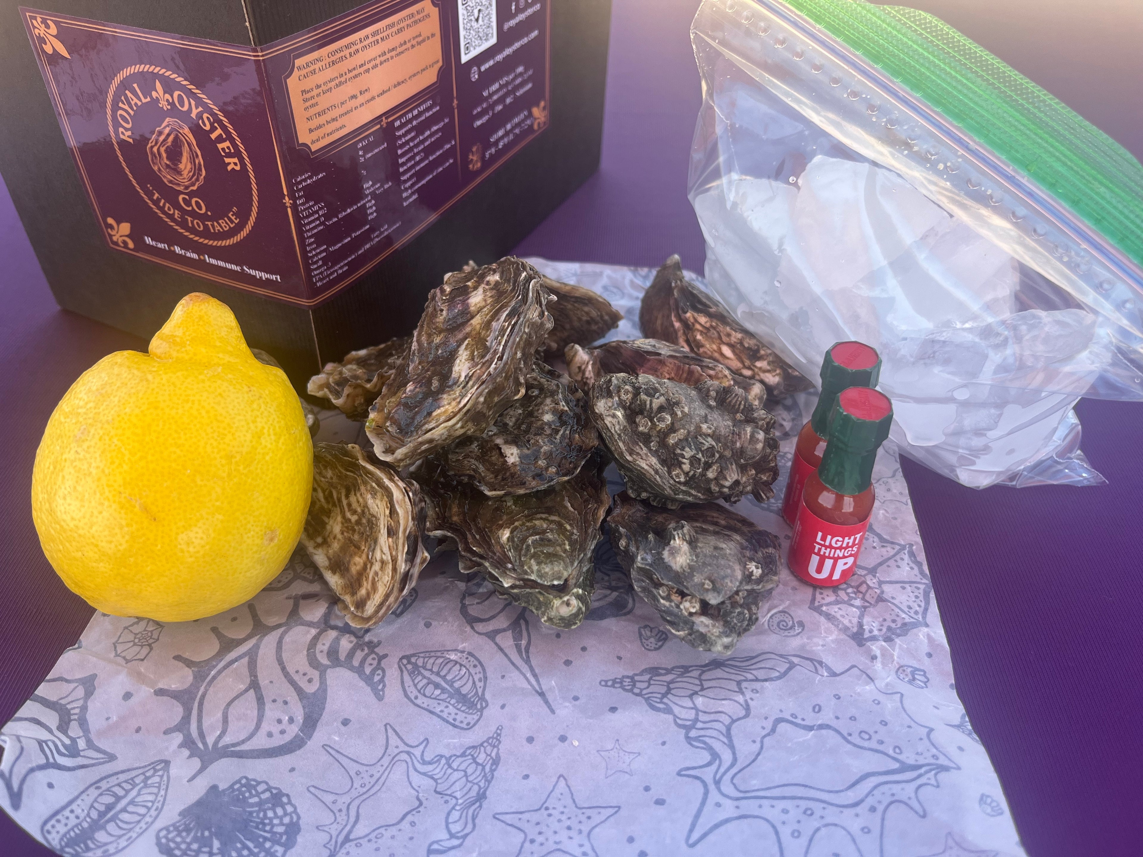 30 Caballo Blanco  (Tomasini and Preston point) Pacific Oyster